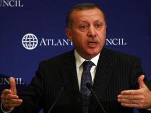  رئيس الوزراء التركي رجب طيب اردوغان ا