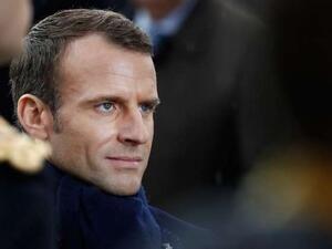 الرئيس الفرنسي إيمانويل ماكرون