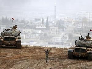 قوات درع الفرات قصفت بالأسلحة الثقيلة 318 هدفاً لداعش بريف محافظة حلب 