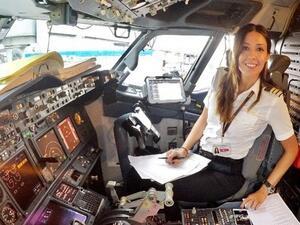 Dutch-born pilot Eser Aksan Erdogan flies for the Turkish budget airline Pegasus. (Instagram)