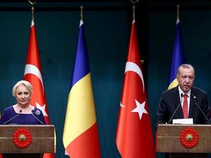 Erdogan noted the Turkish-Romanian relations were raised to the level of a strategic partnership in 2011. (Anadolu)