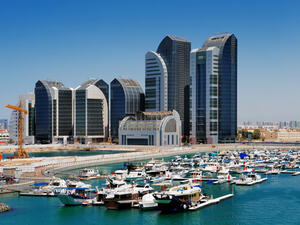 The drop was more prominent in certain areas in Abu Dhabi, with high-end units on the Corniche seeing rates drop nine per cent year-on-year. (Shutterstock)