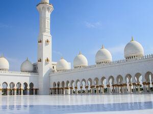 Sheikh Zayed Grand Mosque in Abu Dhabi. (Pixabay)