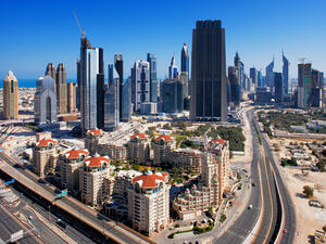 The Dubai The team determined that the new Libyan city would need to include financial markets, markets, shopping malls and universities among other features. (Shutterstock)
