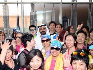 Dubai announced a visa-on-arrival scheme for Chinese visitors in September to boost tourism and trade. (File photo)