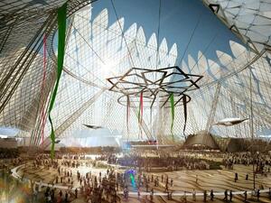 More than 200,000 square metres of country pavilions will also be reused as collaborative work spaces to house companies and other institutions. (File photo)