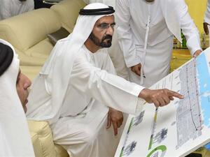 Comparing revenue items for 2017 with 2016, the government expects an increase in fees revenues by six per cent. (Dubai Media Office)