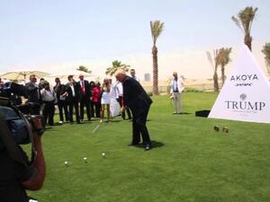 The 18-hole course, designed by Gil Hanse, is part of Damac Hills, near Dubai Studio City and Arabian Ranches, a large residential neighbourhood popular with expats. (YouTube)