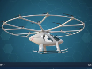 The autonomous air taxi. (video/KhaleejTimes) 