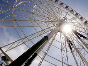 Eye of the Emirates to be moved from its home of 13 years at Al Qasba to Al Montazah Parks. (AFP/ File Photo)