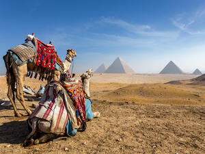 General view of pyramids, Cairo, Egypt. (Shutterstock/ File Photo)