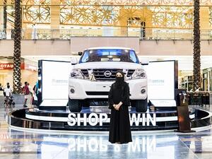 UAE national Shaikha Al Hosani won the powerful off-road SUV after having shopped for her favourite fashion and accessories stores at City Centre Mirdif during the festival.