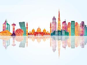 The UAE government further developed purposeful plans to monitor future changes in the country's economy and the infrastructure dynamics through adopting the "UAE’s Annual Economic Outlook Report" initiative. (Shutterstock)