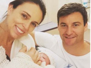 New Zealand PM Jacinda Ardern, 37, introduces her newborn baby girl Neve to the world. (Jacinda Ardern Instagram)