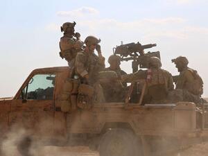 US special forces near Raqqa, Syria (AFP/Delil Souleiman)