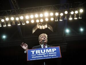 In December, Al Habtoor also called the American tycoon “Islam’s biggest enemy.” (AFP/Brendan Smialowski)