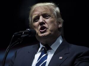 Trump has made millions of dollars from his deals with Saudi Arabia, which included leasing an apartment to former al-Qaeda boss Osama bin Laden’s half-brother. (AFP/Drew Angerer)

