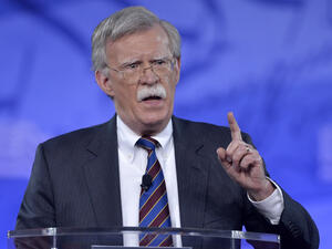 John Bolton in earlier times / AFP 