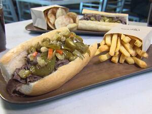 Buona Beef restaurant has tried to generate the biggest  Italian beef in the world. (Twitter)