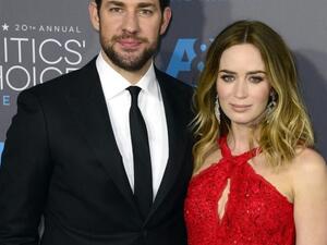 Emily Blunt and John Krasinski /AFP
