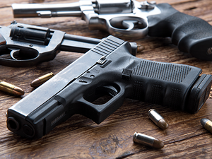 Guns symbol of U.S. arms industry (Shutterstock/File Photo)