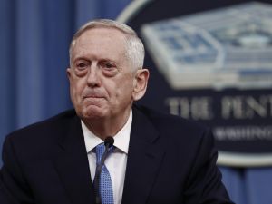 U.S. Defense Secretary Jim Mattis said the United States is ready to carry out more attacks on Syria if Assad fails to heed the message of last week’s allied cruise missile strike. (AFP/ File Photo)