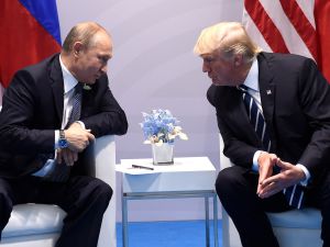 U.S. President Donald Trump and Russian President Vladimir Putin. (AFP/ File)