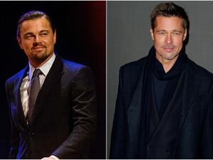 Leonardo DiCaprio and Brad Pitt. (AFP/ File)