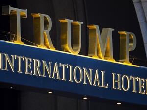 Prior to taking office as president, Trump promised to donate all foreign profits from his hotels to the US treasury.  (AFP) 