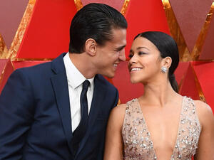 Gina Rodriguez and Joe LoCicero. (AFP/ File)