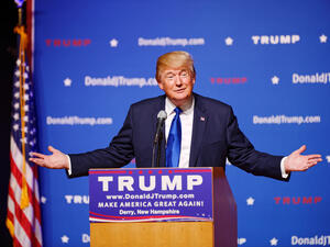 Trump, who spoke of the "Muslim problem" during his campaign, will give a speech on Islam during his visit to Saudi Arabia (Flickr)