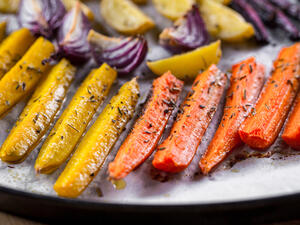 خُضار بالفُرن 