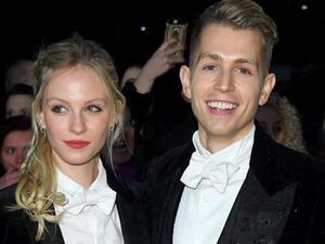 The Vamps' James McVey with Kirstie Brittain (Twitter)