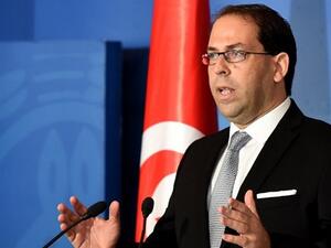 Tunisia's Prime Minister Youssef Chahed. (AFP/File)