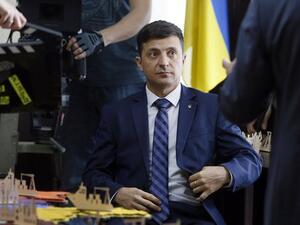 Volodymyr Zelensky could become the country’s next real-life leader (Twitter)