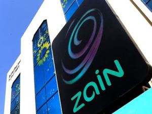 Zain telecom operates across the Middle East (File)