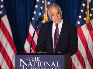 U.S. special envoy for peace in Afghanistan, Zalmay Khalilzad, support having peace deal before the coming elections in Afghanistan. (AFP/ File)
