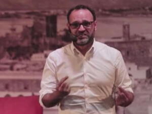 Ziad Itani shot to prominence in recent years because of a series of comedy plays on Beirut (AFP/File Photo)