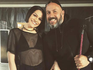 Jessie then described Dave as a gentle giant (Source: Jessiej / Instagram ) 