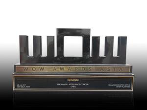 دو تحصد الجائزة البرونزية في حفل توزيع جوائز واو وكونفينشن آسيا 2017 في الهند