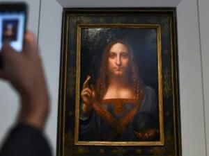 The painting was the most expensive painting ever sold at auction (AFP/File)