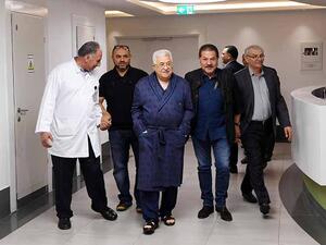 أكد مدير المستشفى سعيد سراحنة أن عباس "يتماثل للشفاء ووضعه في تحسن مستمر"
