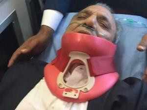 فرج نقل إلى أحد مستشفيات رام الله لتلقي العلاج- تويتر
