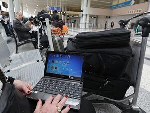 No more laptop ban on large electronic devices from Abu Dhabi to US airports. (AFP/ File)