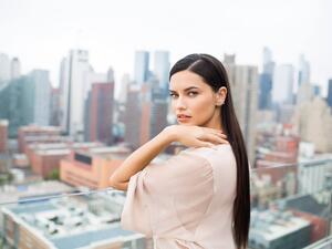 Victoria's Secret Angels Adriana Lima and Isabeli Fontana attended a Dubai perfume launch. (Facebook)