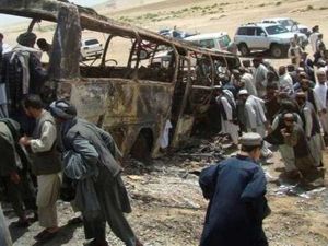 مصرع 35 شخصا بحادث اصطدام بين حافلة وصهريج وقود