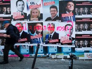 The French will go to the polls today to pick their new president. (AFP/ Joël Saget)