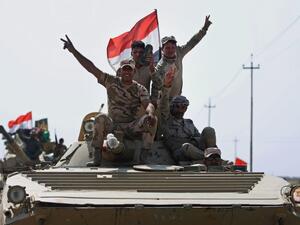 The Iraqi army has turned its attention to driving back the Kurdish military forces after the Kurdistan region voted overwhelmingly on Sept. 25 in a referendum for independence (AFP/File)