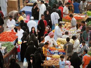 The new ban will take effect from May 15, 2017, as unacceptable levels of pesticides were found in food imports from five Arab countries. (AFP/ Omar Salem)