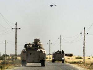 The army says foreigners were among those detained in the operation. (AFP/File)